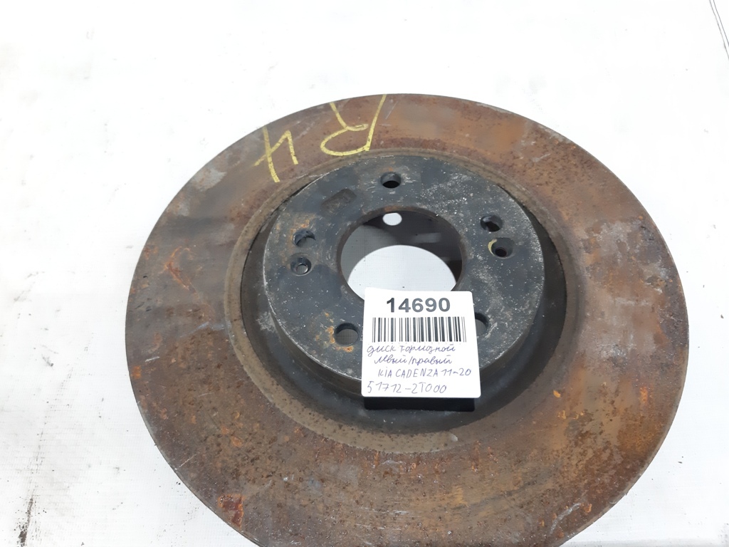 Cadenza Диск гальмівний передній лівий/правий Kia CADENZA 2011-2020 517122T000 Kia CADENZA 9